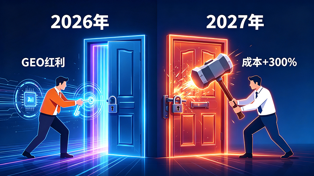 2026年还不做GEO？你的客户，正在被...