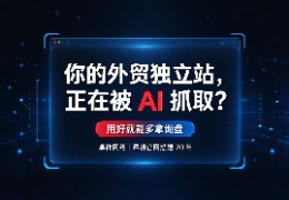 你的外贸独立站，正在被 AI 抓取？用好...